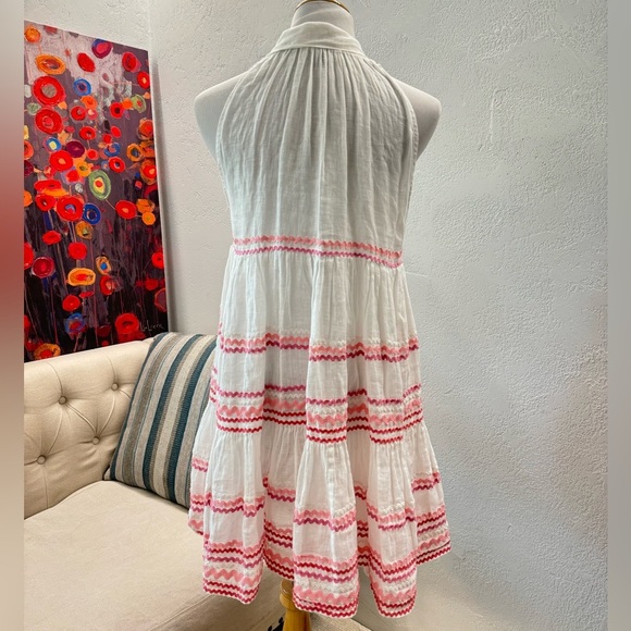 Revolve LISA MARIE FERNANDEZ Sheer Mini Baby Doll Dress size 4 - Picture 7 of 13